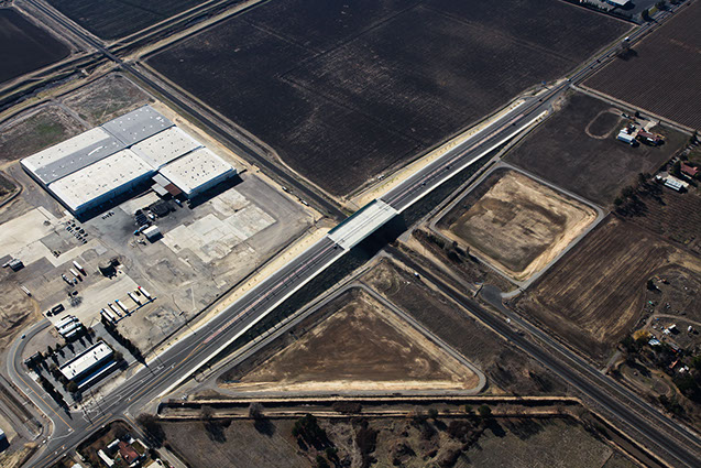 Picture of bridge work on 8 mile road in Detroit, Michigan that Argonaut Ecological was involed in.